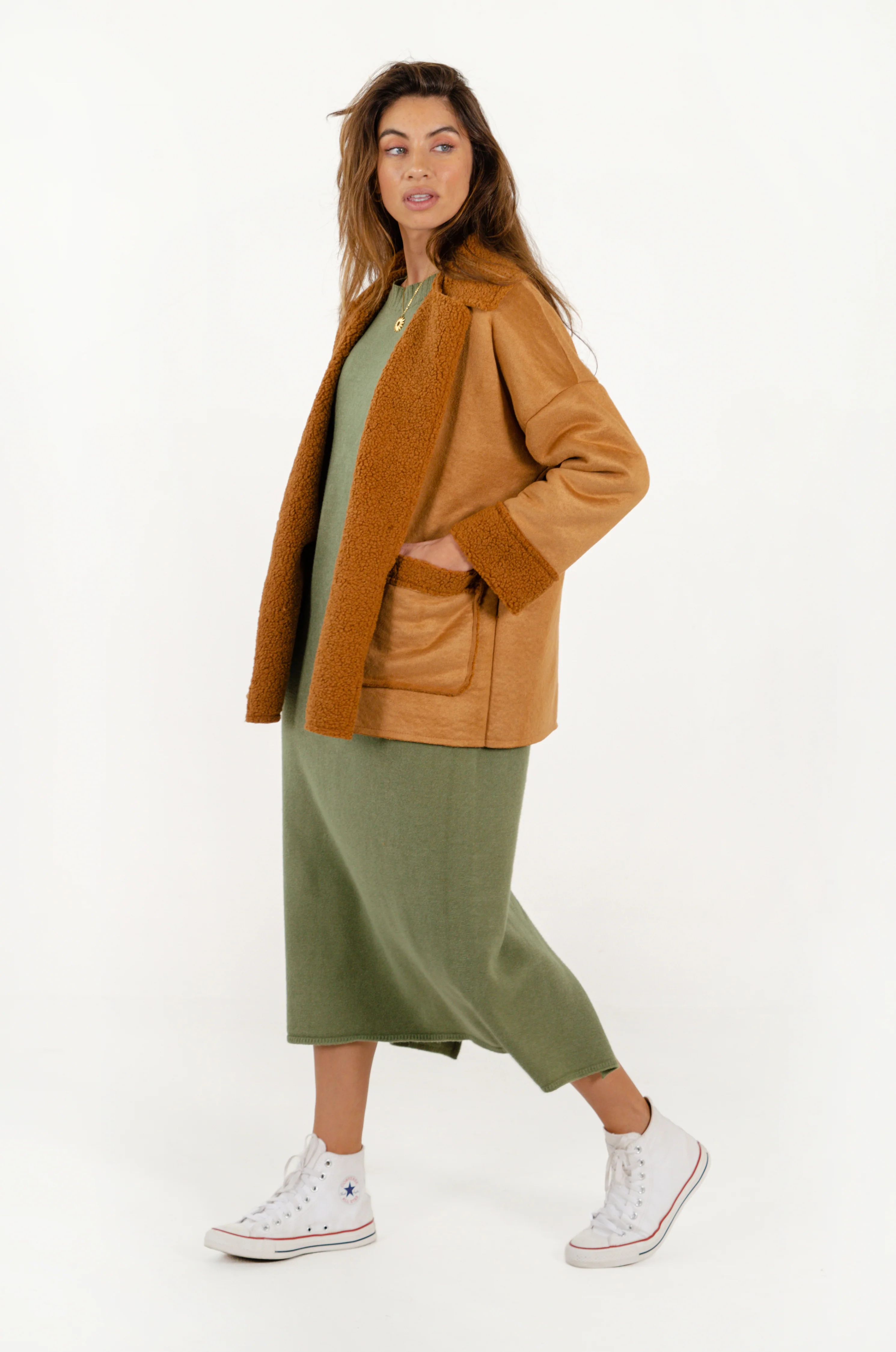 ABRIGO AINA // MARRÓN - Image 6