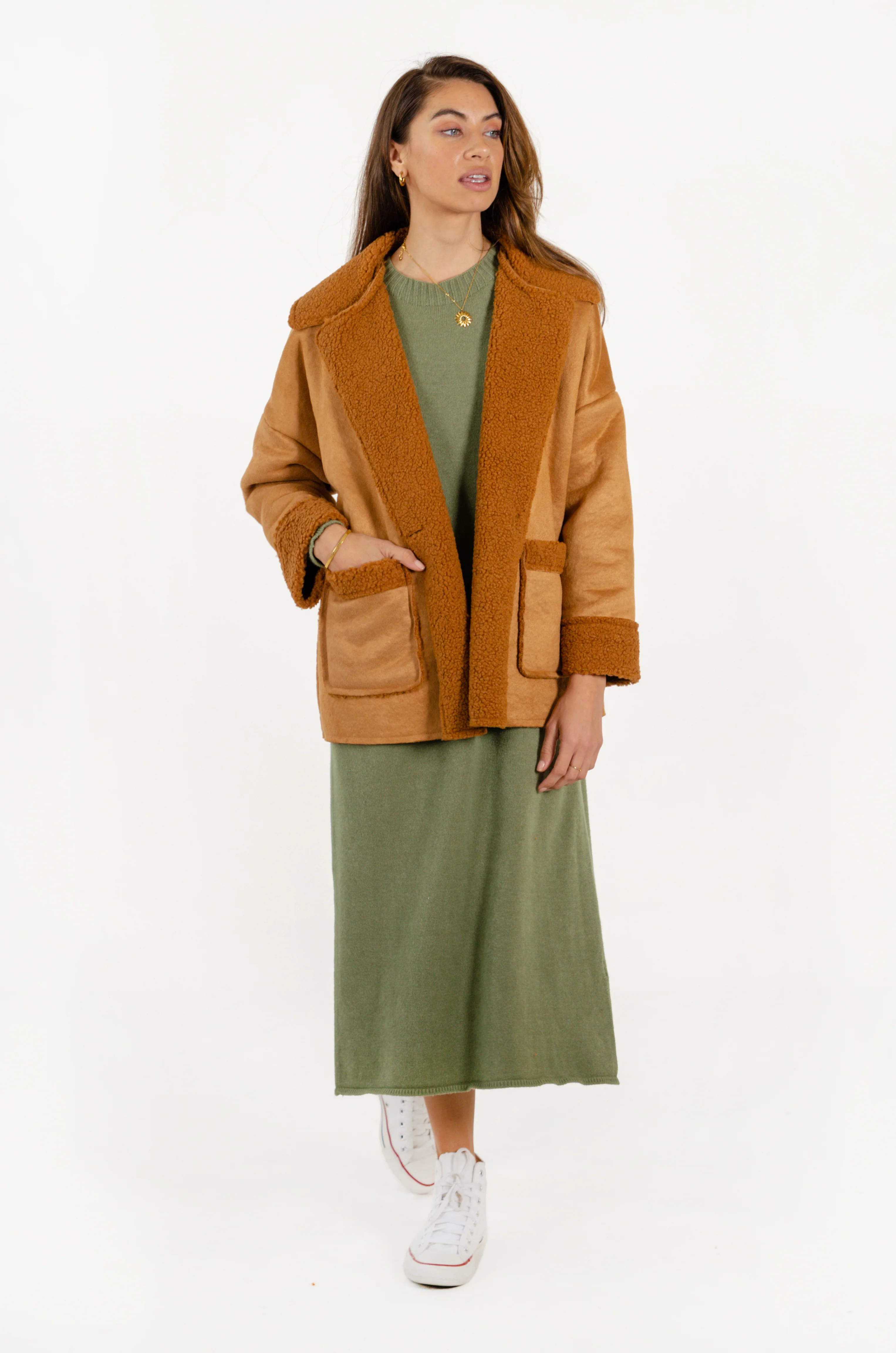 ABRIGO AINA // MARRÓN - Image 8