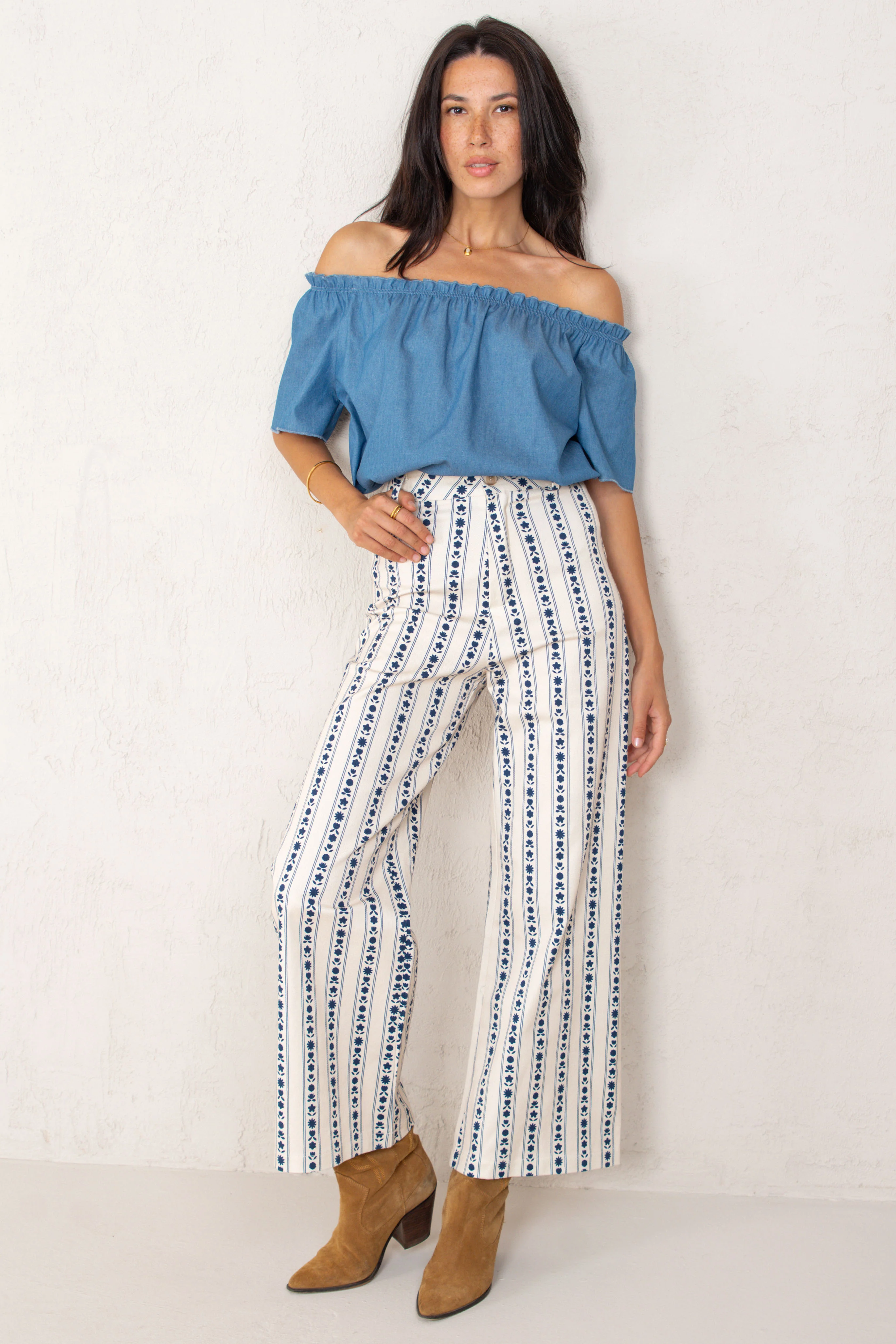 CAMISA ALMA // DENIM MEDIO - Image 3