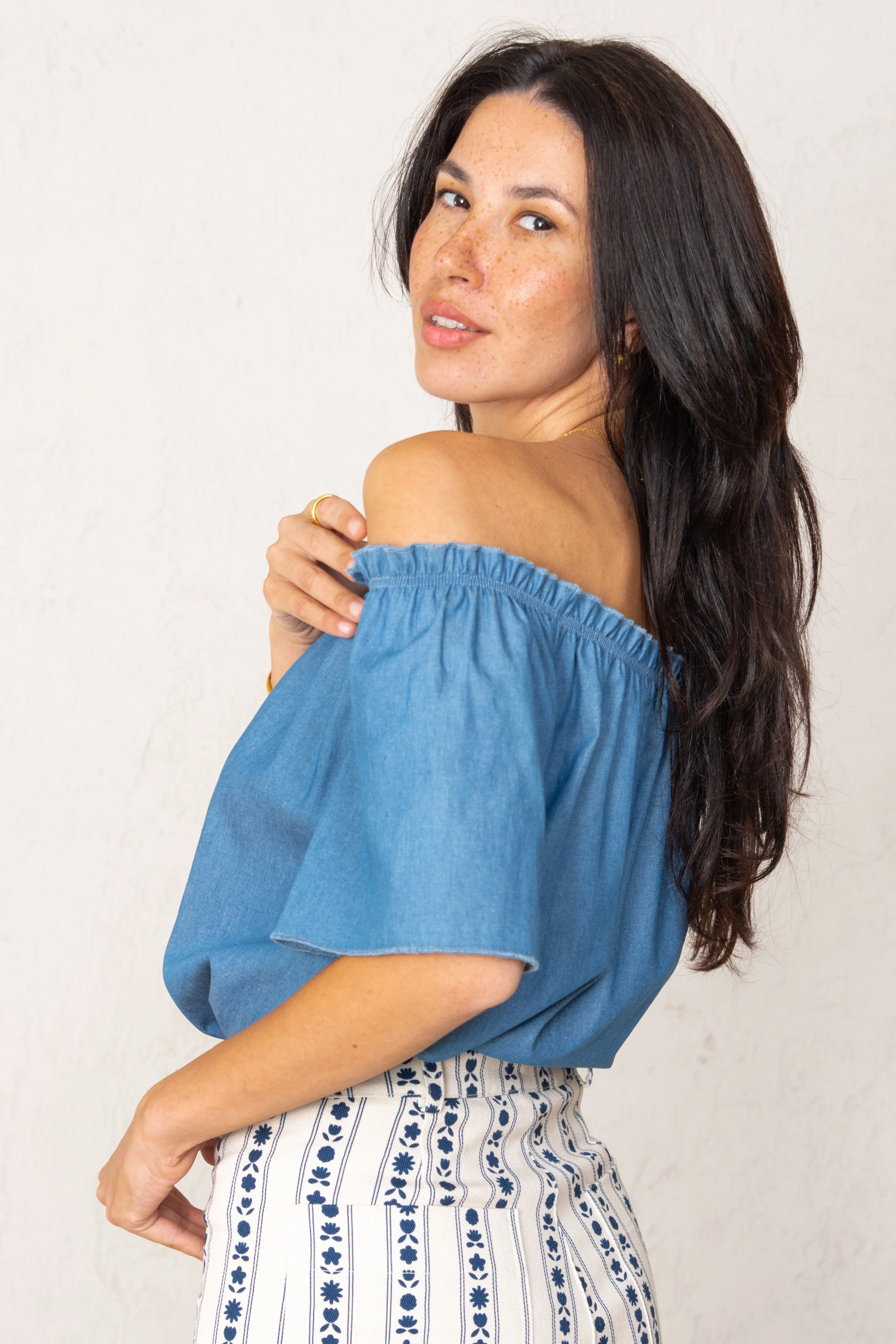 CAMISA ALMA // DENIM MEDIO - Image 5