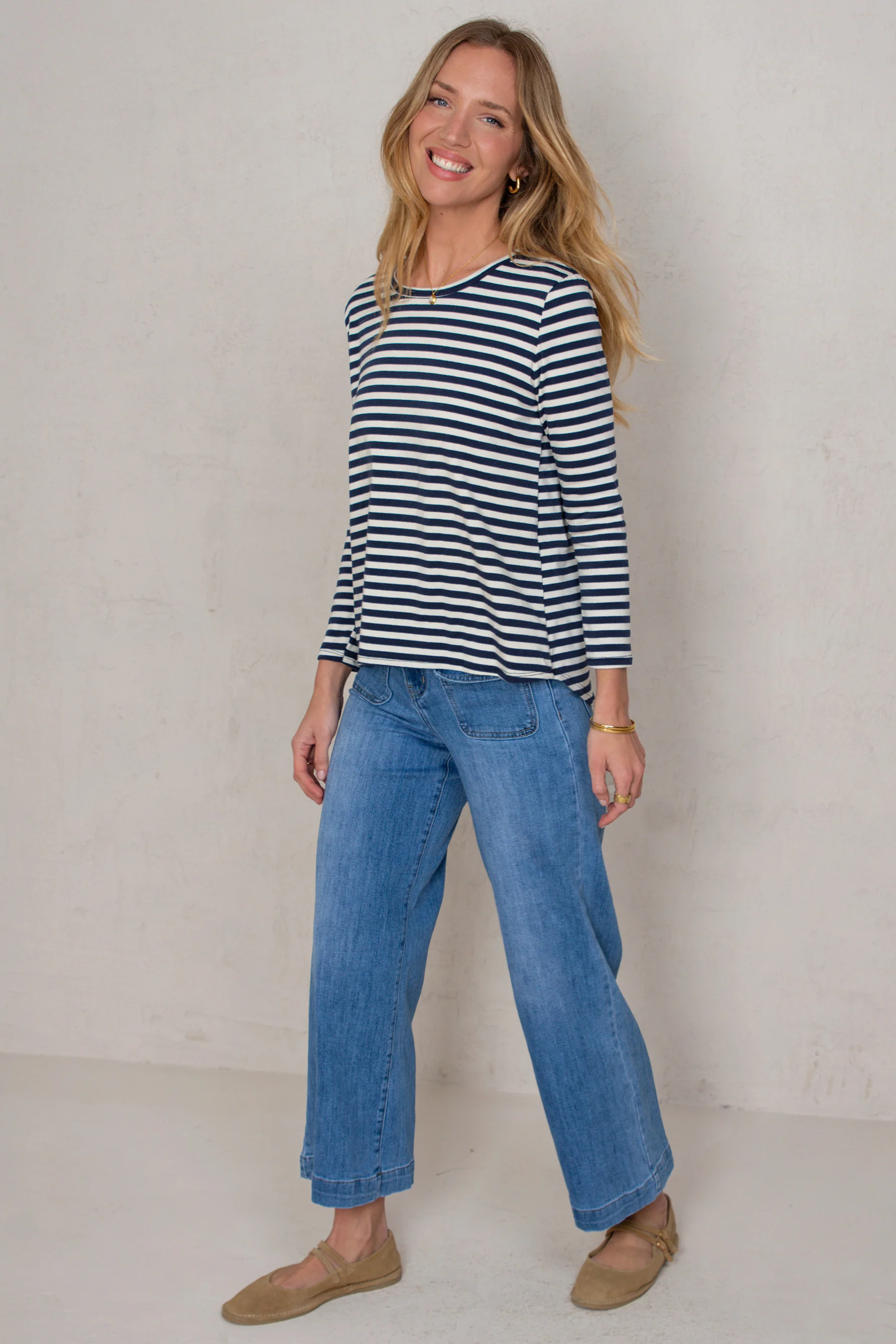 CAMISETA ANA // AZUL OSCURO - Image 6