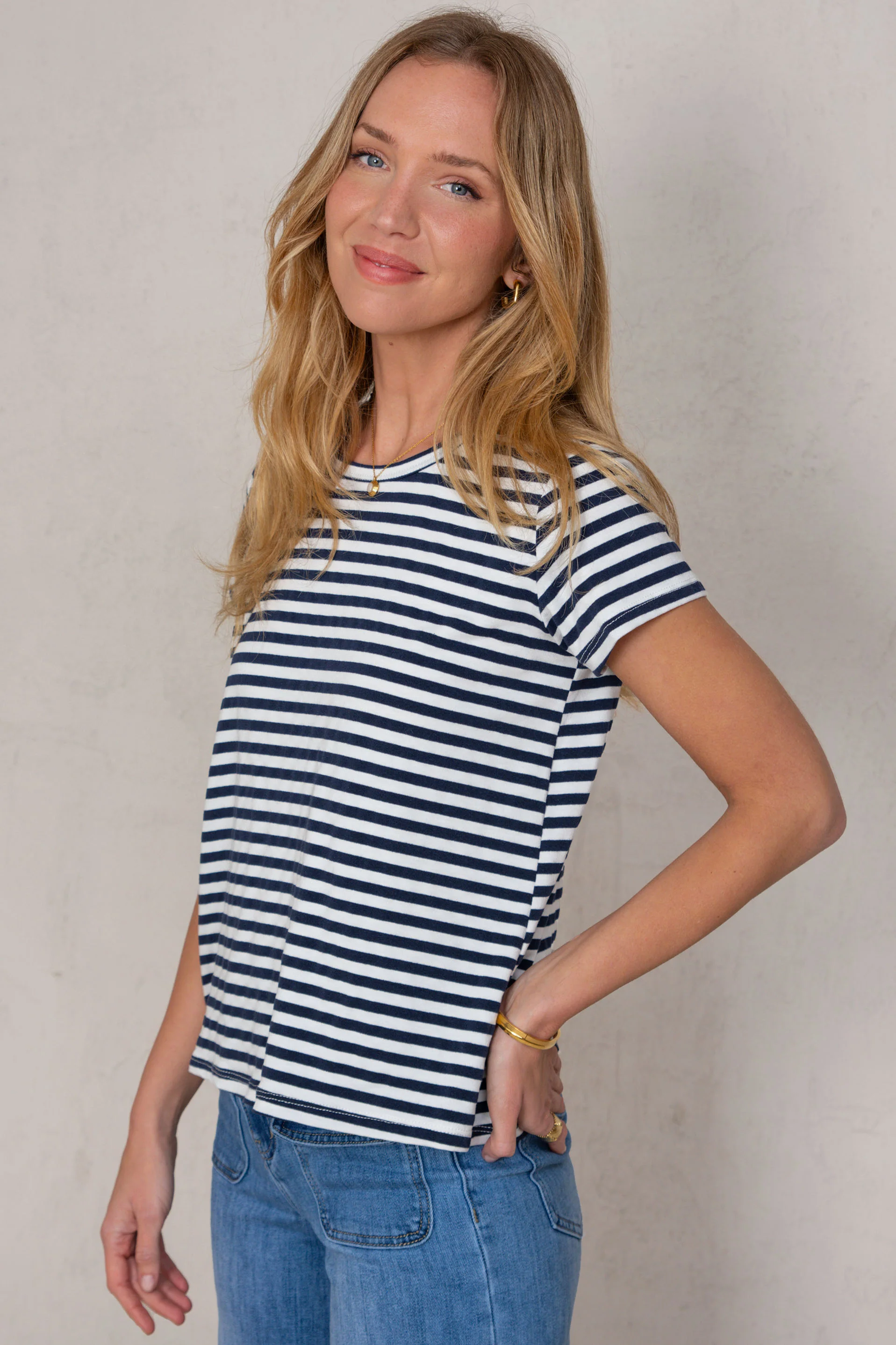 CAMISETA SUSANA // AZUL OSCURO - Image 4