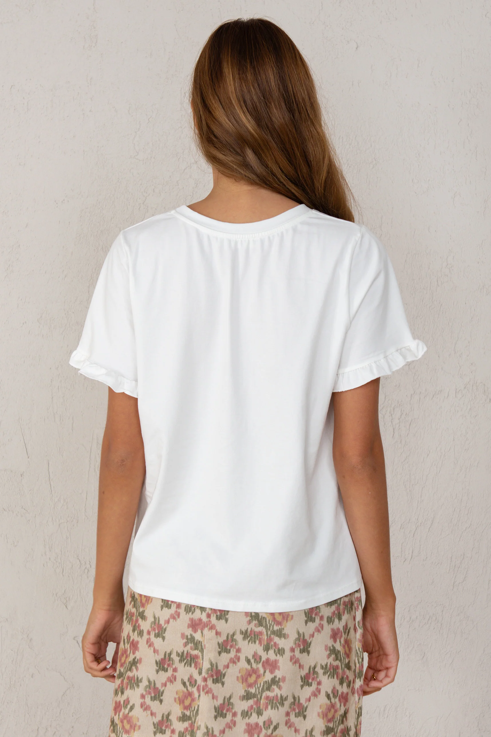 CAMISETA VALENTINA // BLANCO - Image 4
