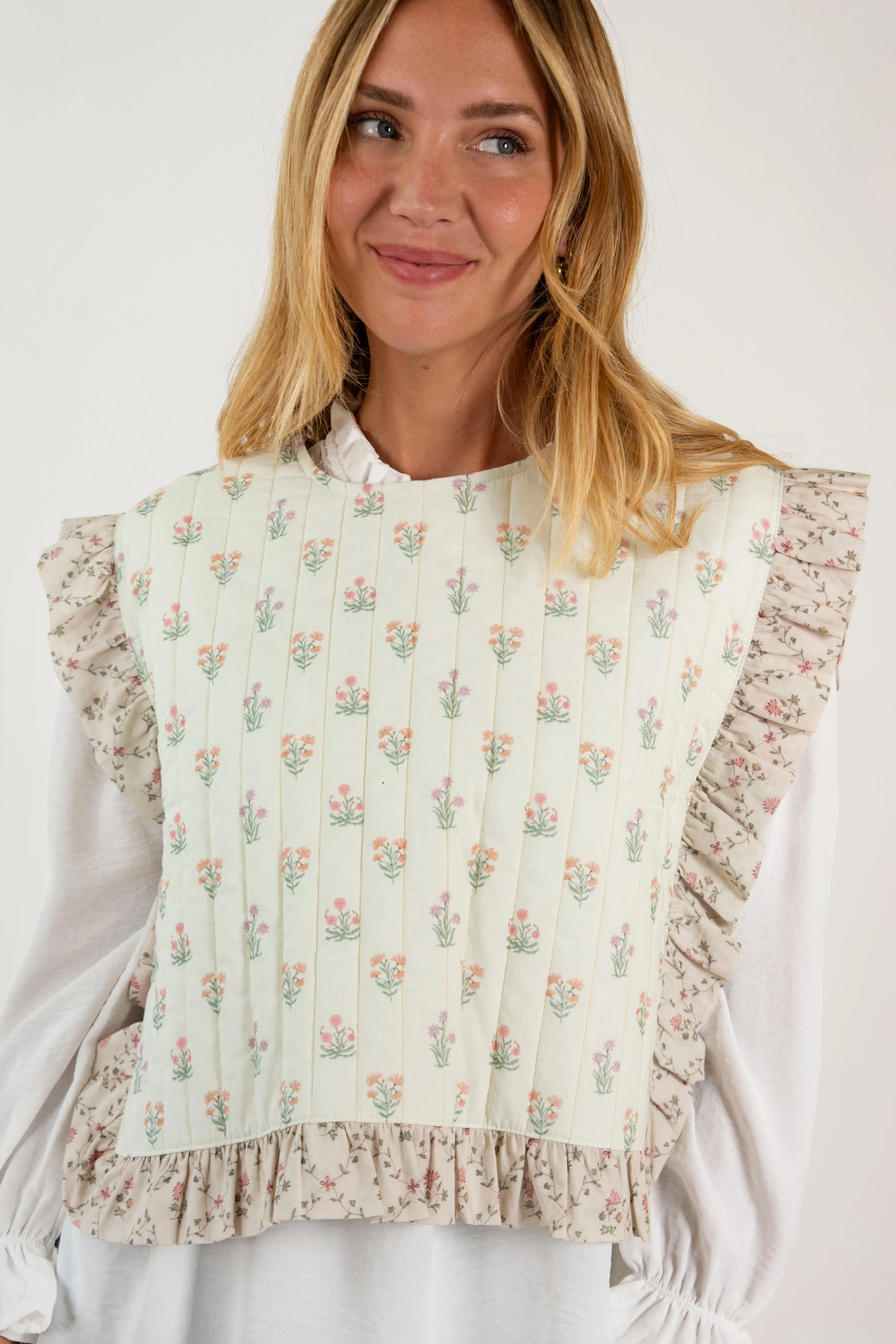 CHALECO ABRIL // FLORES ROSA - Image 3