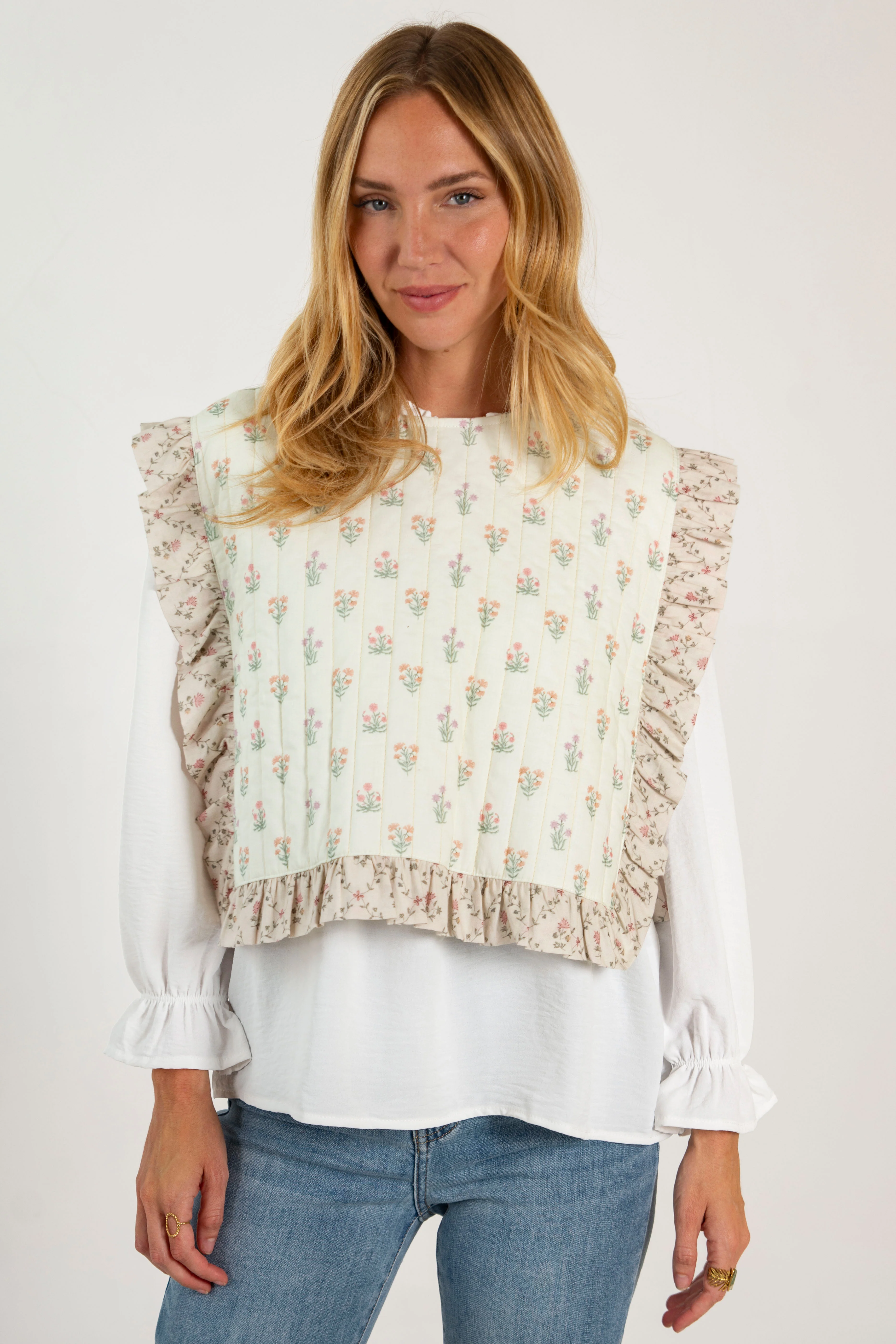 CHALECO ABRIL // FLORES ROSA - Image 4