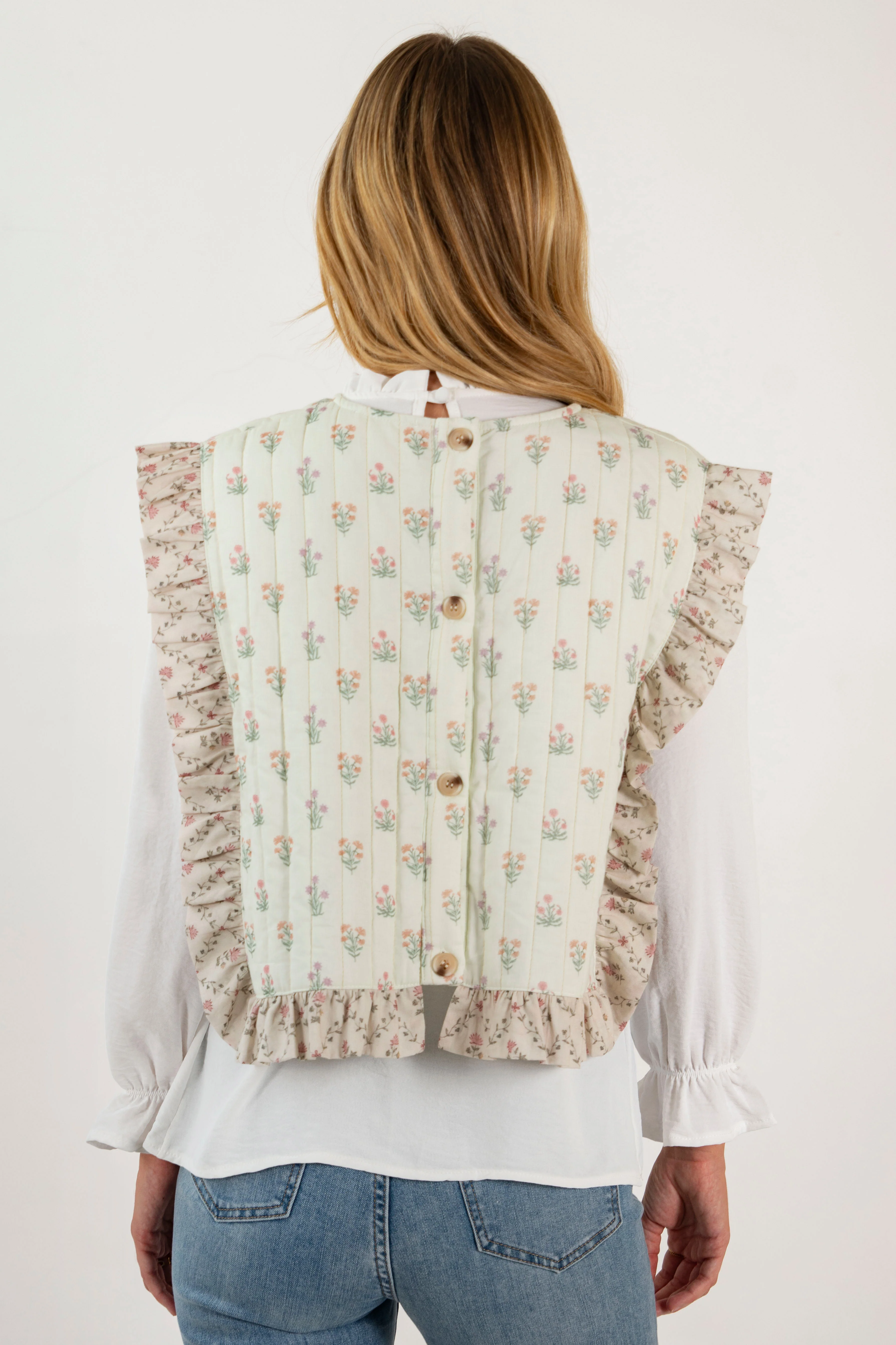 CHALECO ABRIL // FLORES ROSA - Image 6