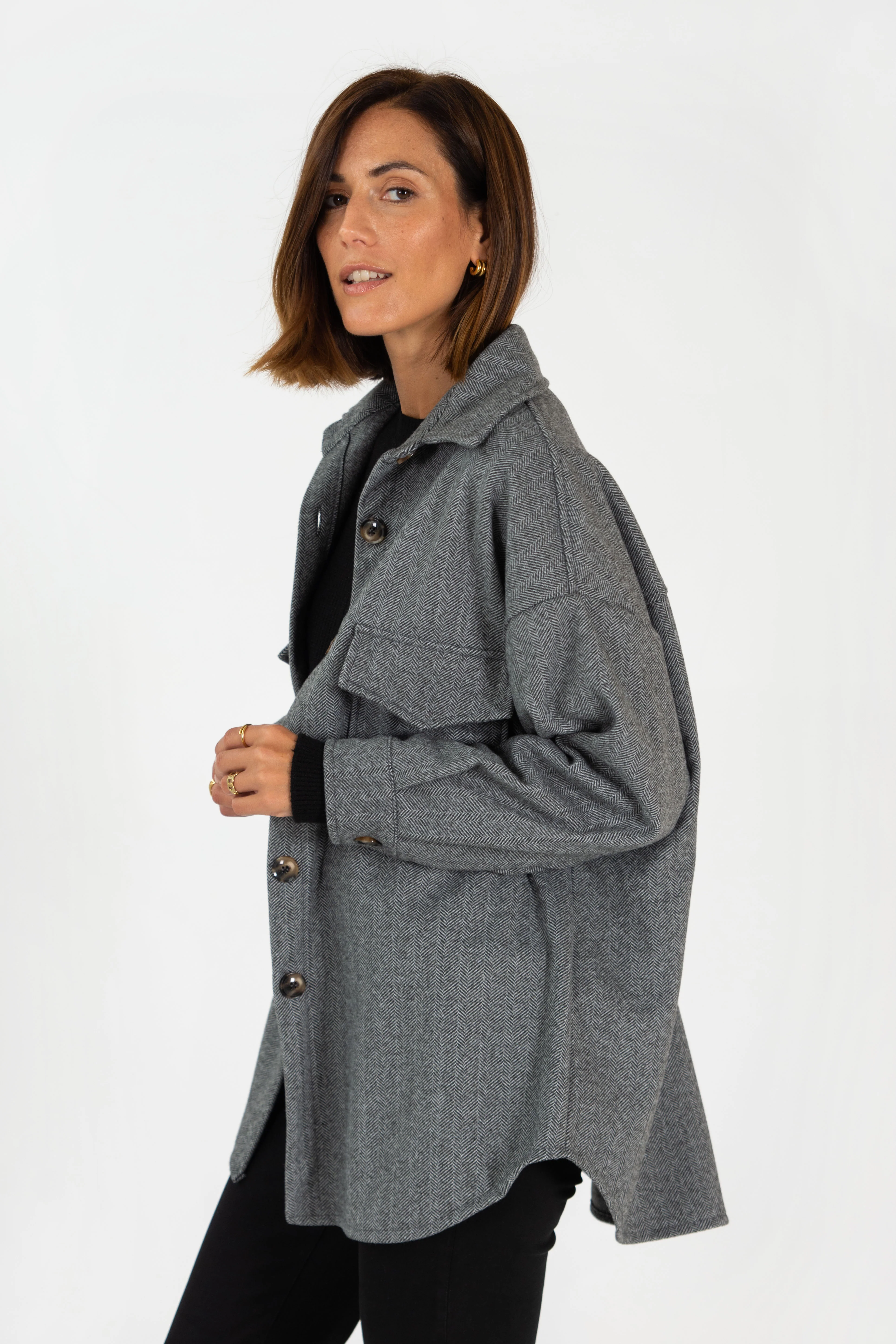 CHAQUETA ALEJANDRA // NEGRO - Image 4