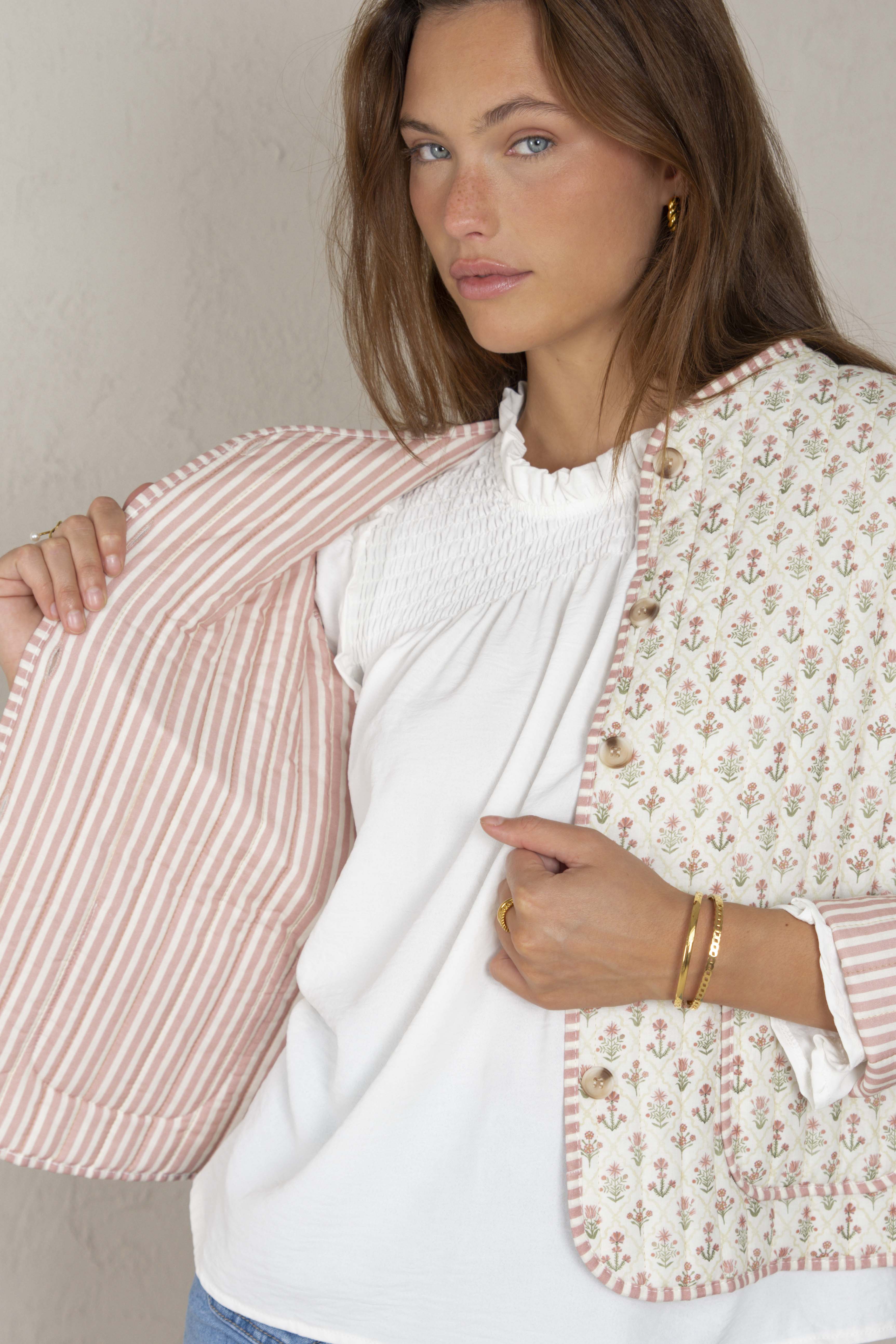 CHAQUETA BEA // FLORES ROSA - Image 3