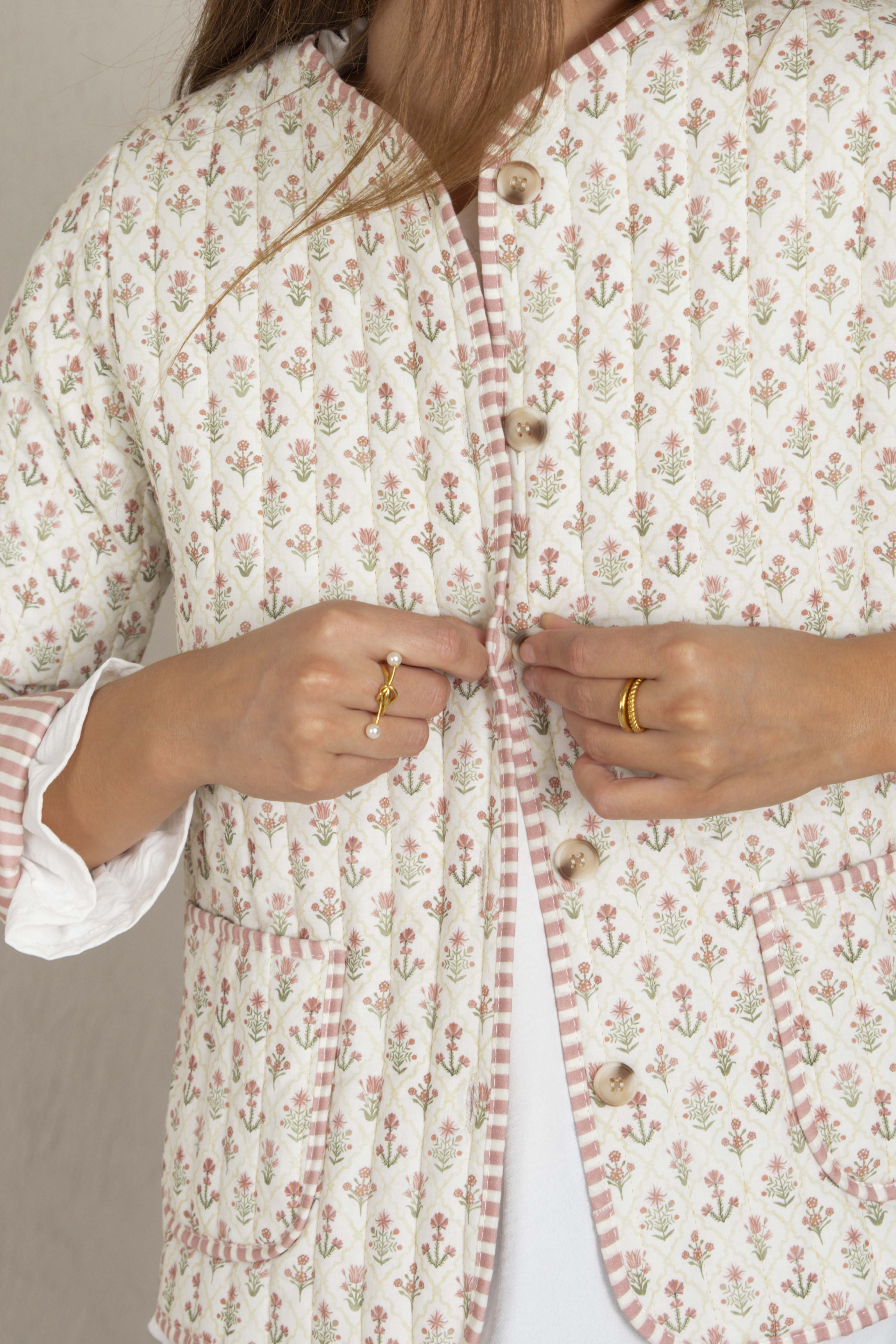 CHAQUETA BEA // FLORES ROSA - Image 7