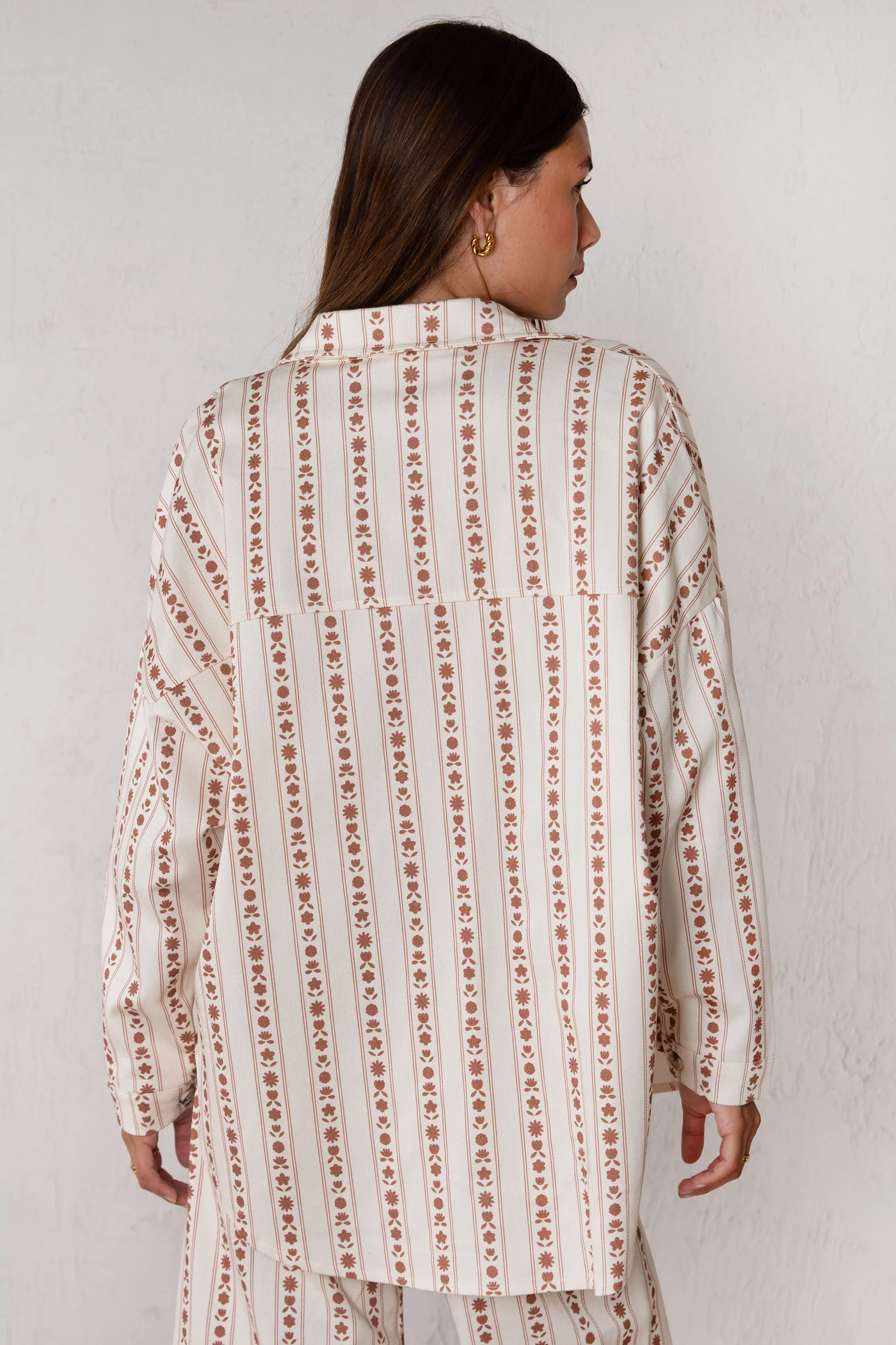 CHAQUETA CELIA // FLORES TEJA - Image 5