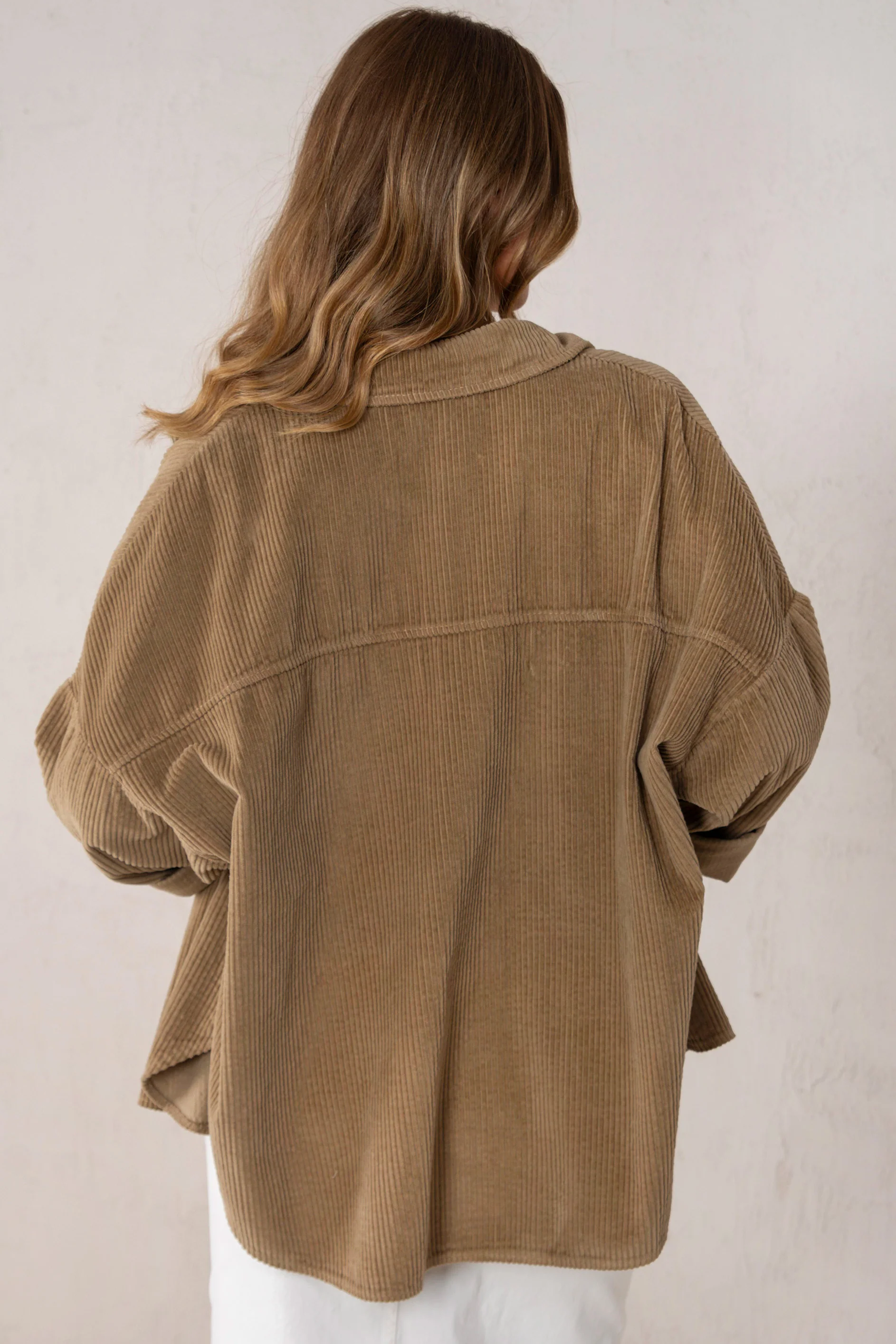 CHAQUETA CELIA // PANA MARRÓN - Image 4