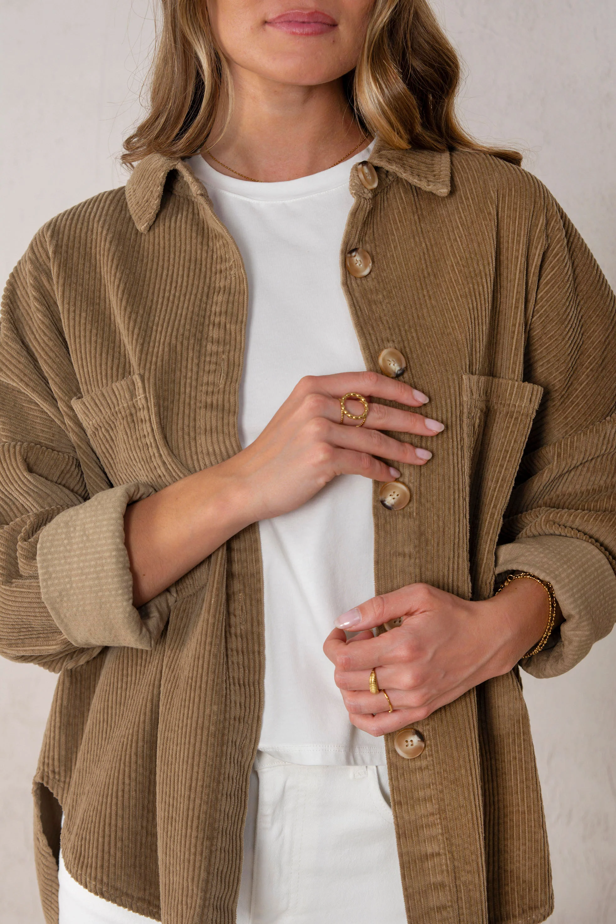 CHAQUETA CELIA // PANA MARRÓN - Image 5