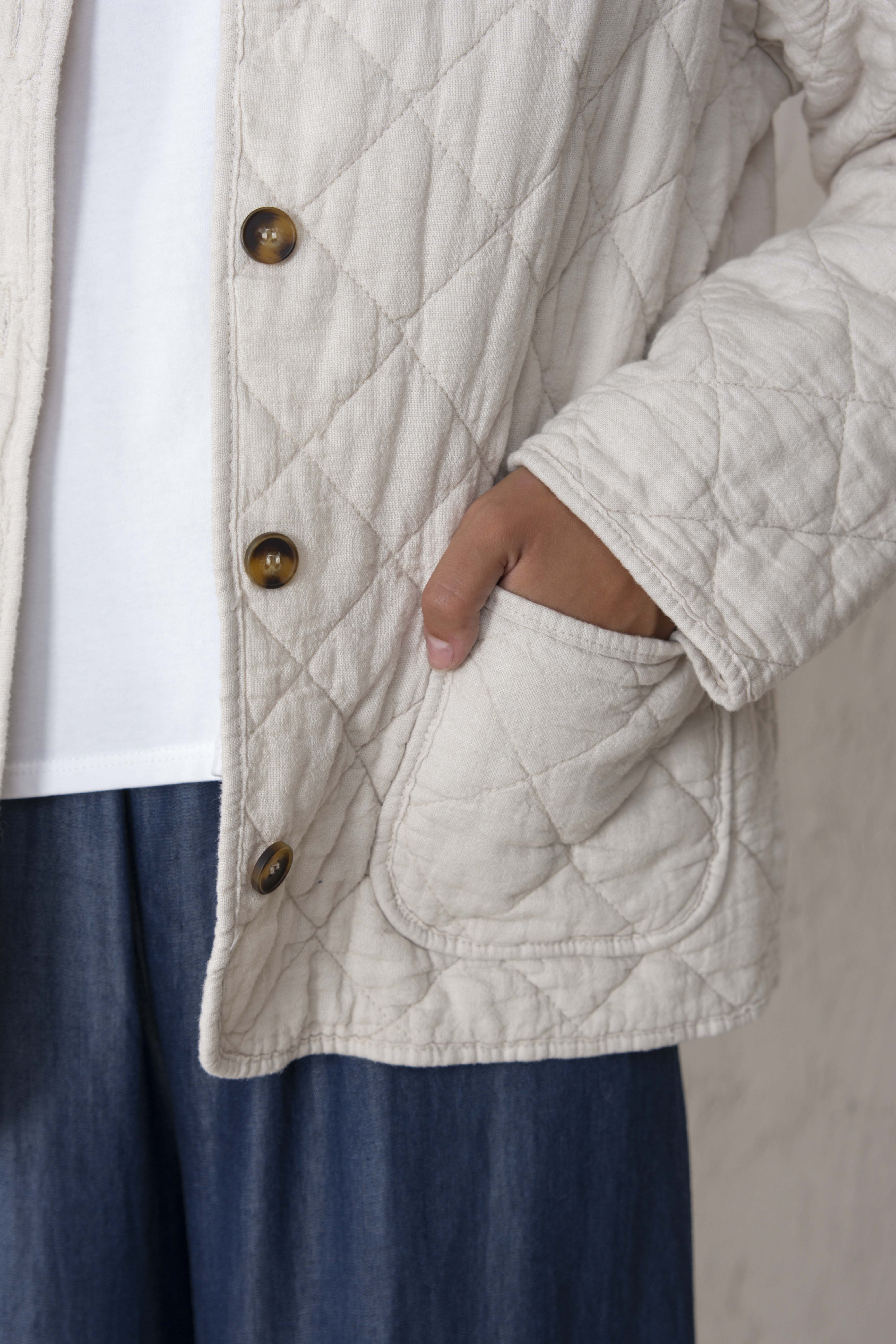 CHAQUETA DANIELA // LINO BEIGE - Image 6