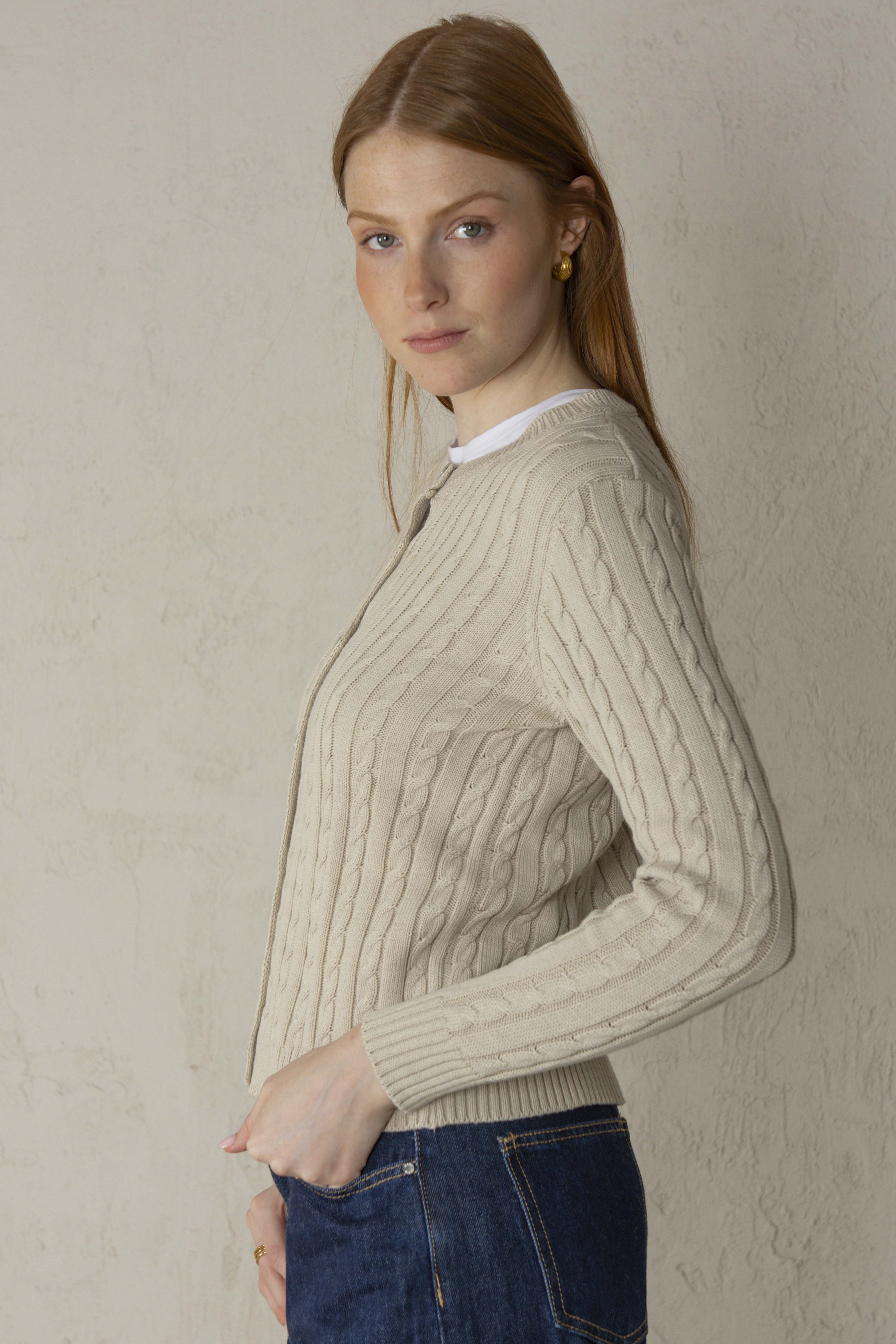 CHAQUETA INÉS // BEIGE - Image 3