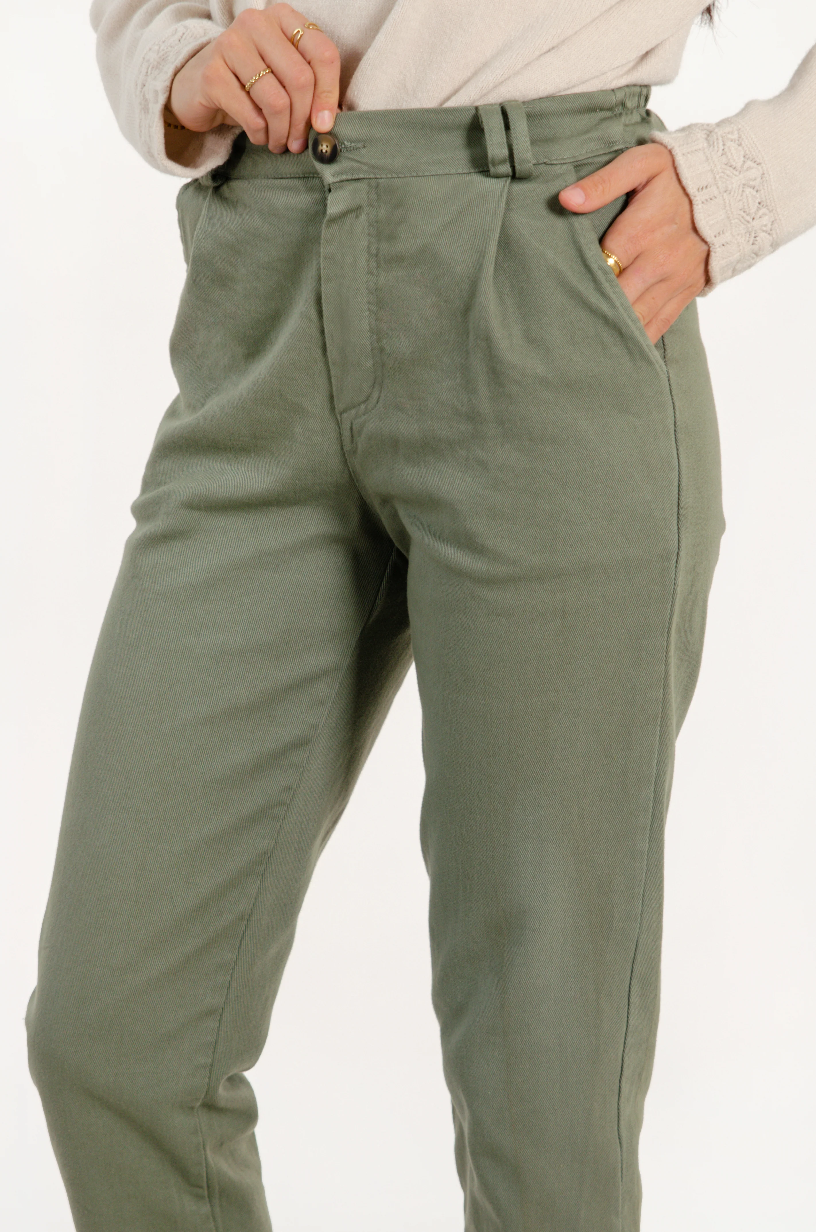 JEANS BEA // VERDE MILITAR - Image 3