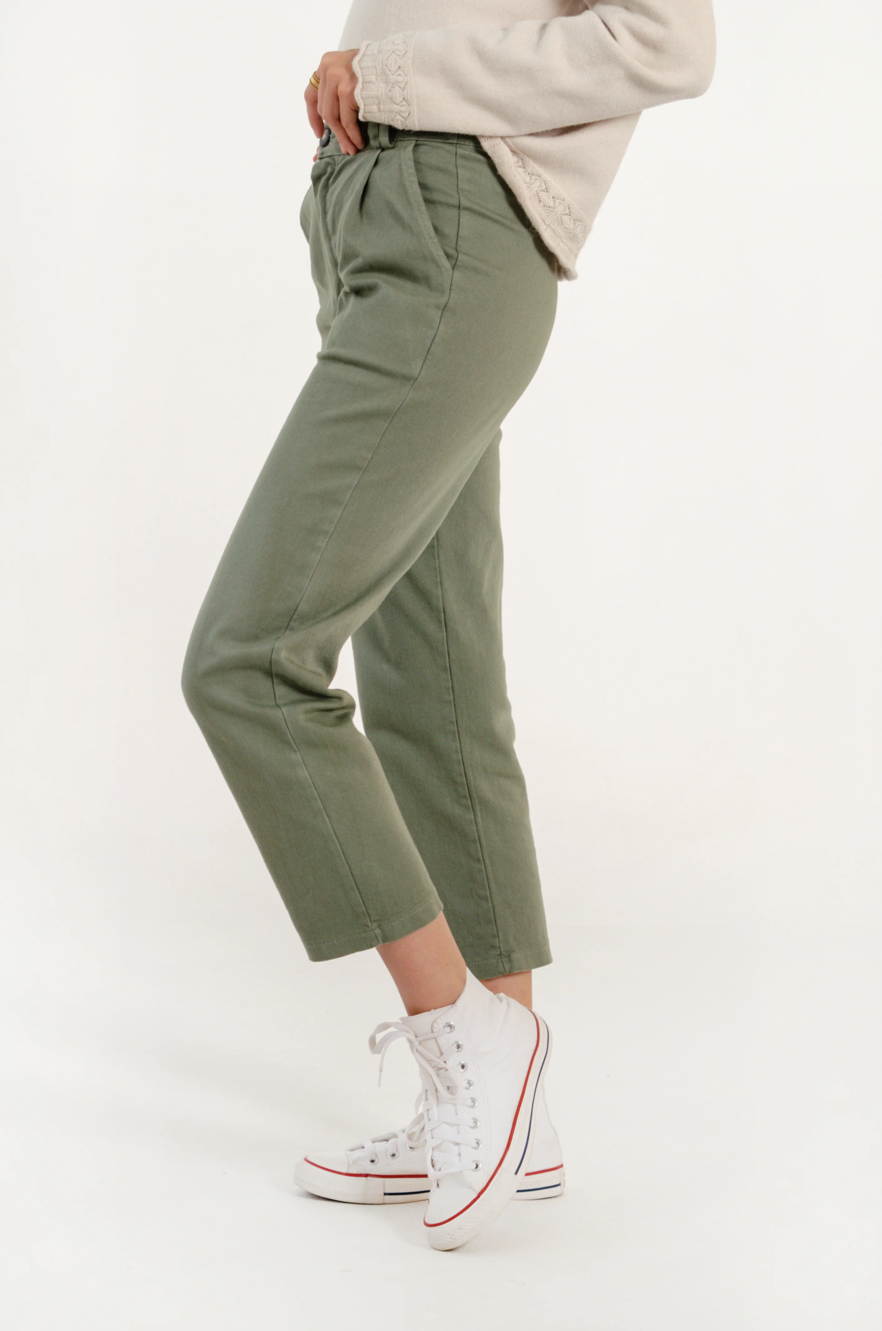 JEANS BEA // VERDE MILITAR - Image 5