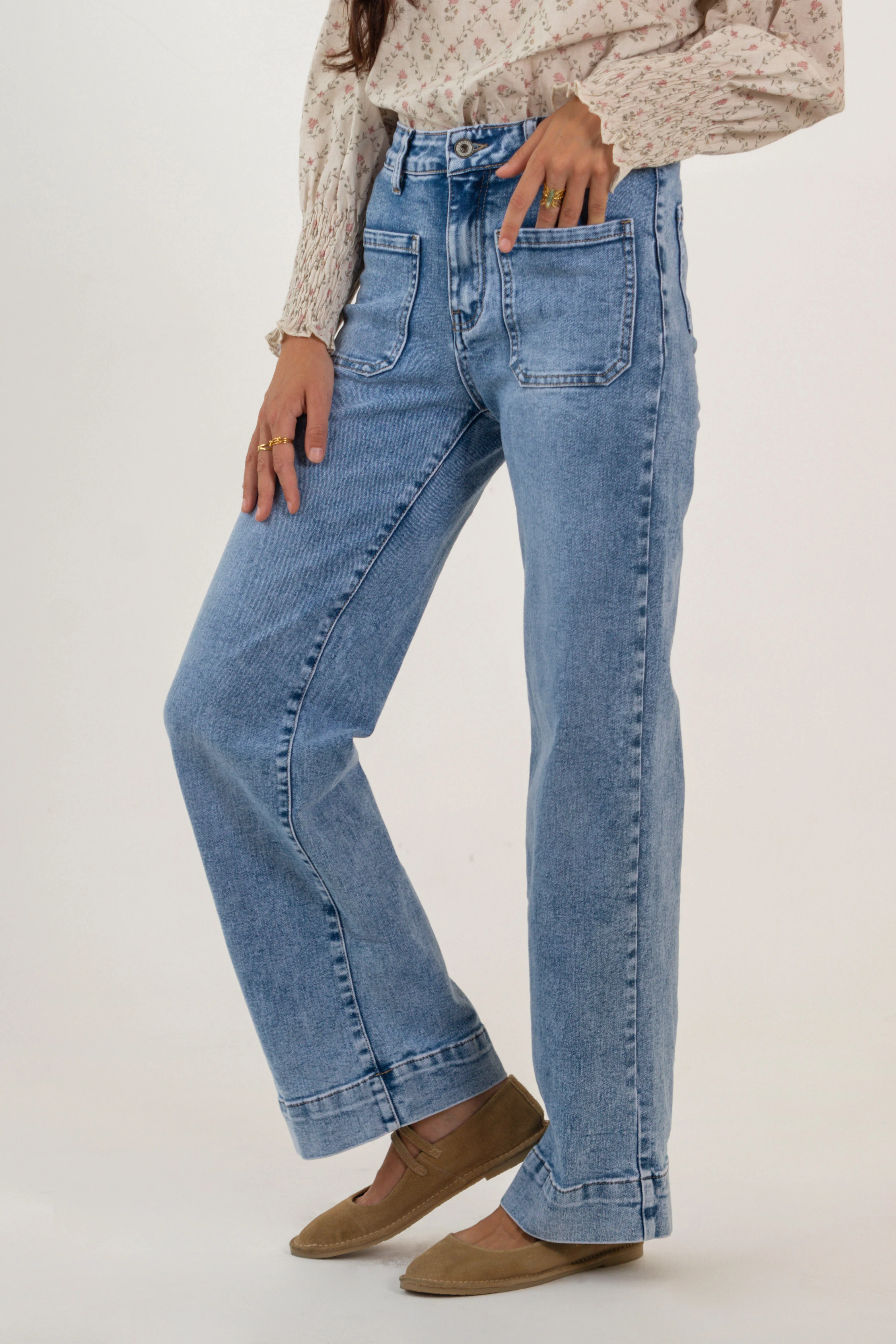 JEANS CLAUDIA // DENIM MEDIO - Image 3