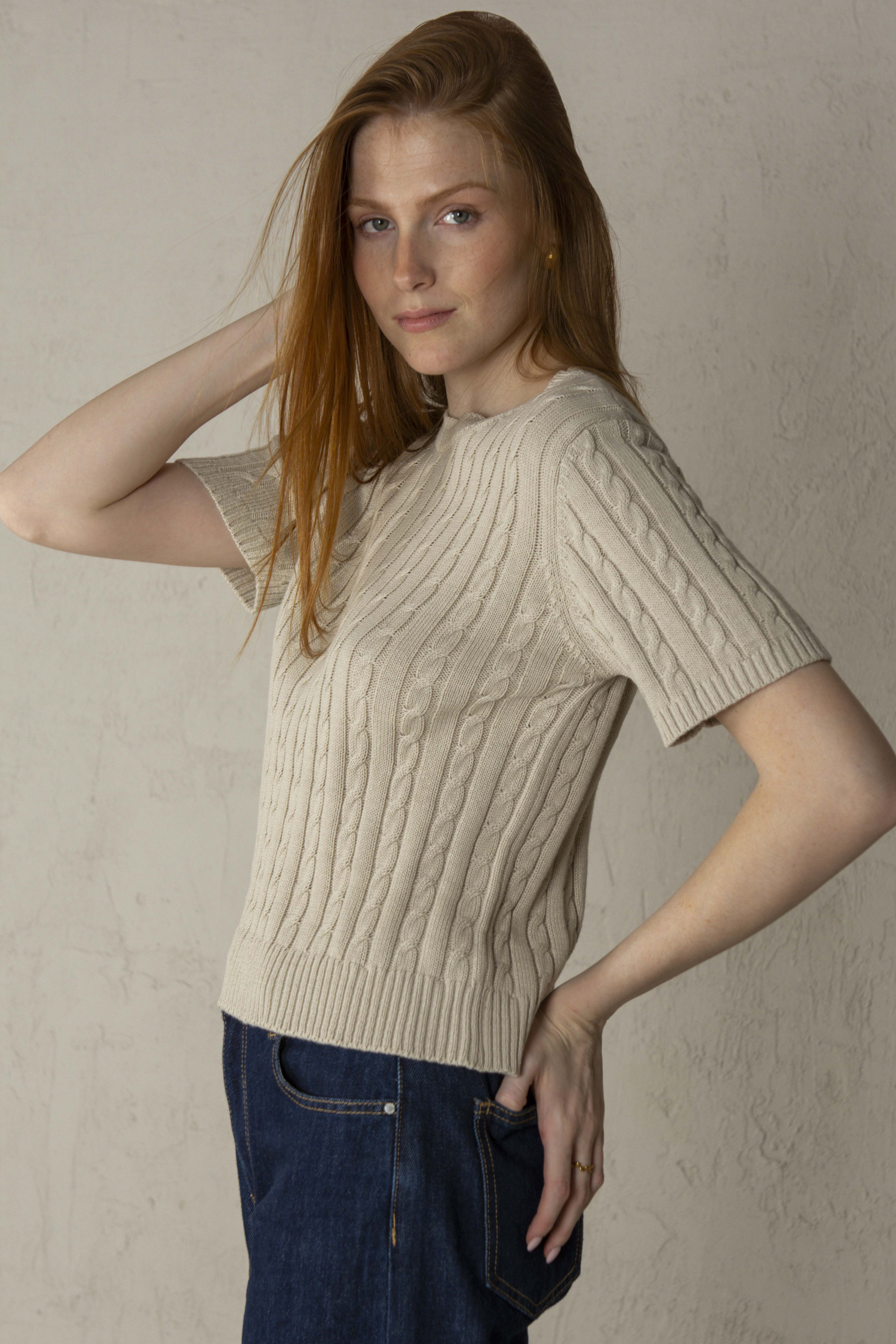 JERSEY CELIA // BEIGE - Image 3