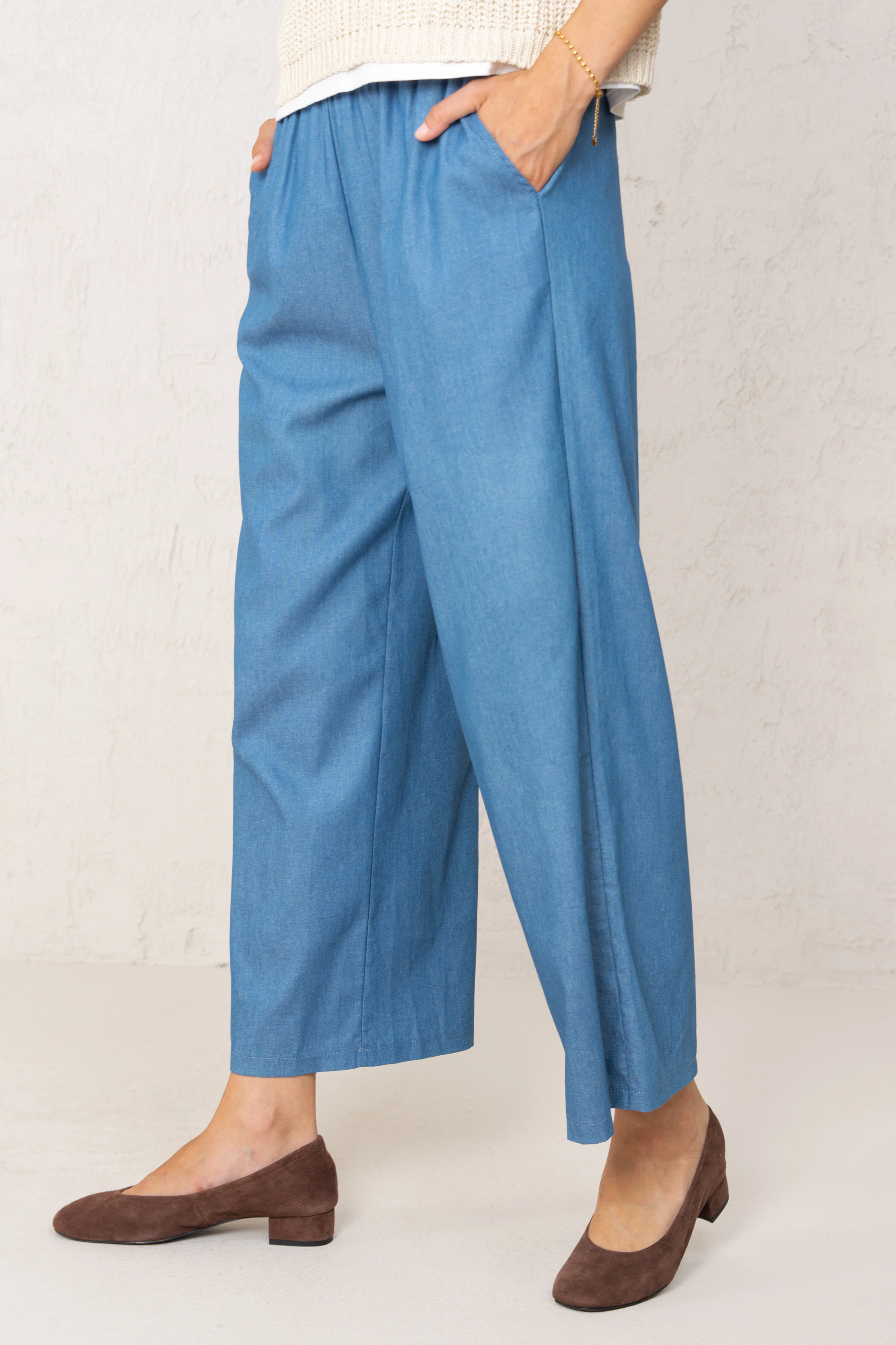 PANTALÓN LÍA // DENIM MEDIO - Image 3