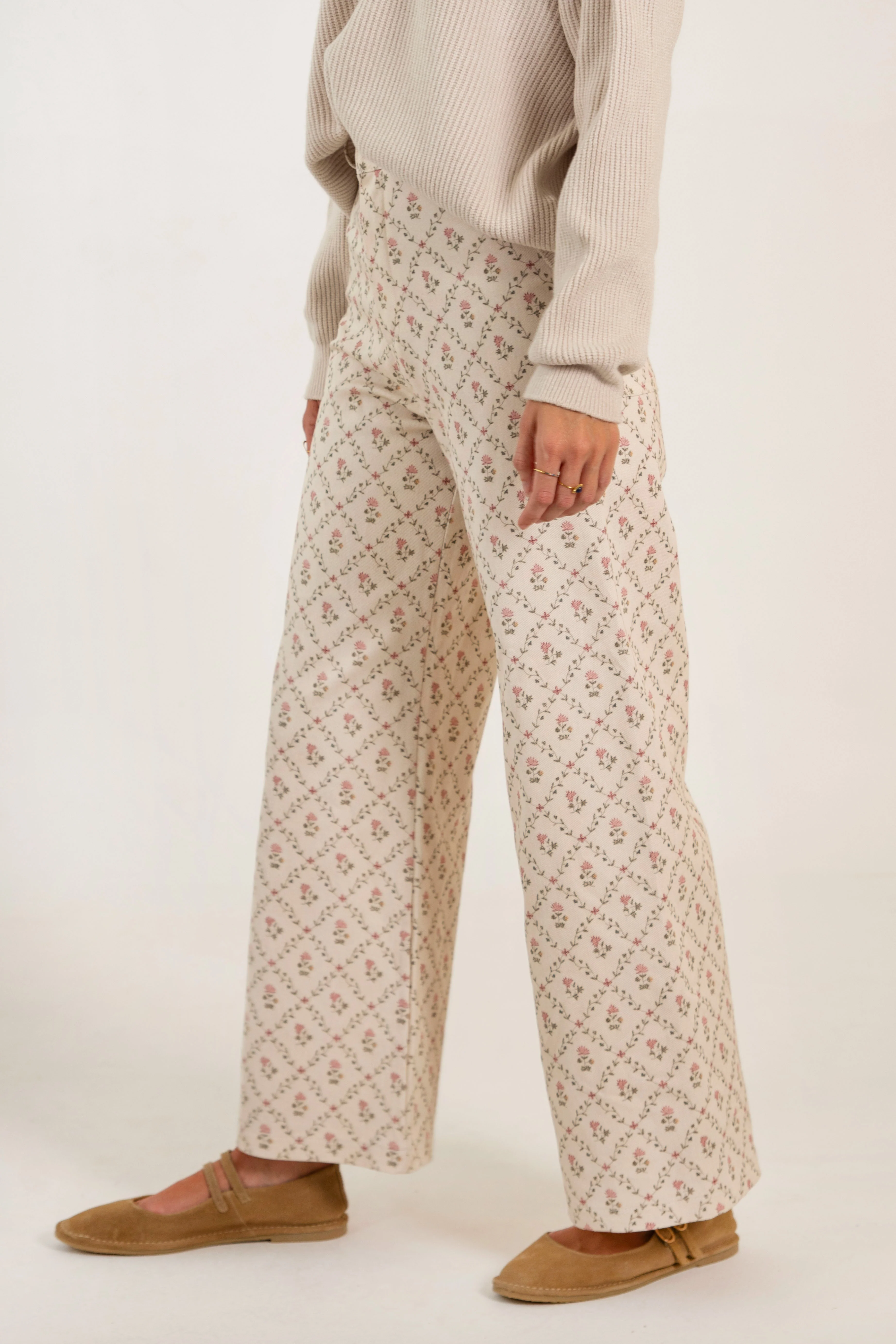 PANTALÓN PAULA // FLORES ROSA - Image 11