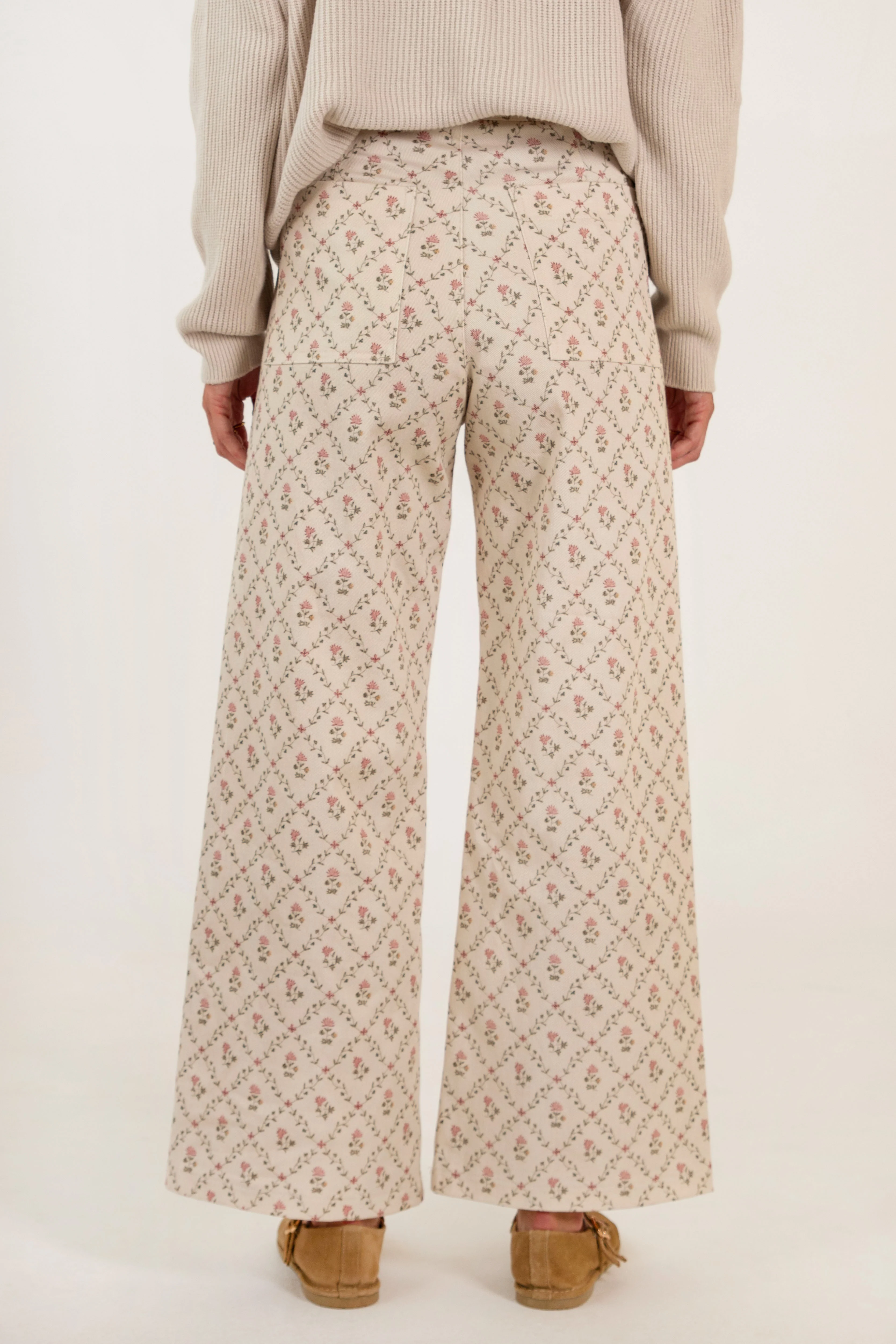 PANTALÓN PAULA // FLORES ROSA - Image 12