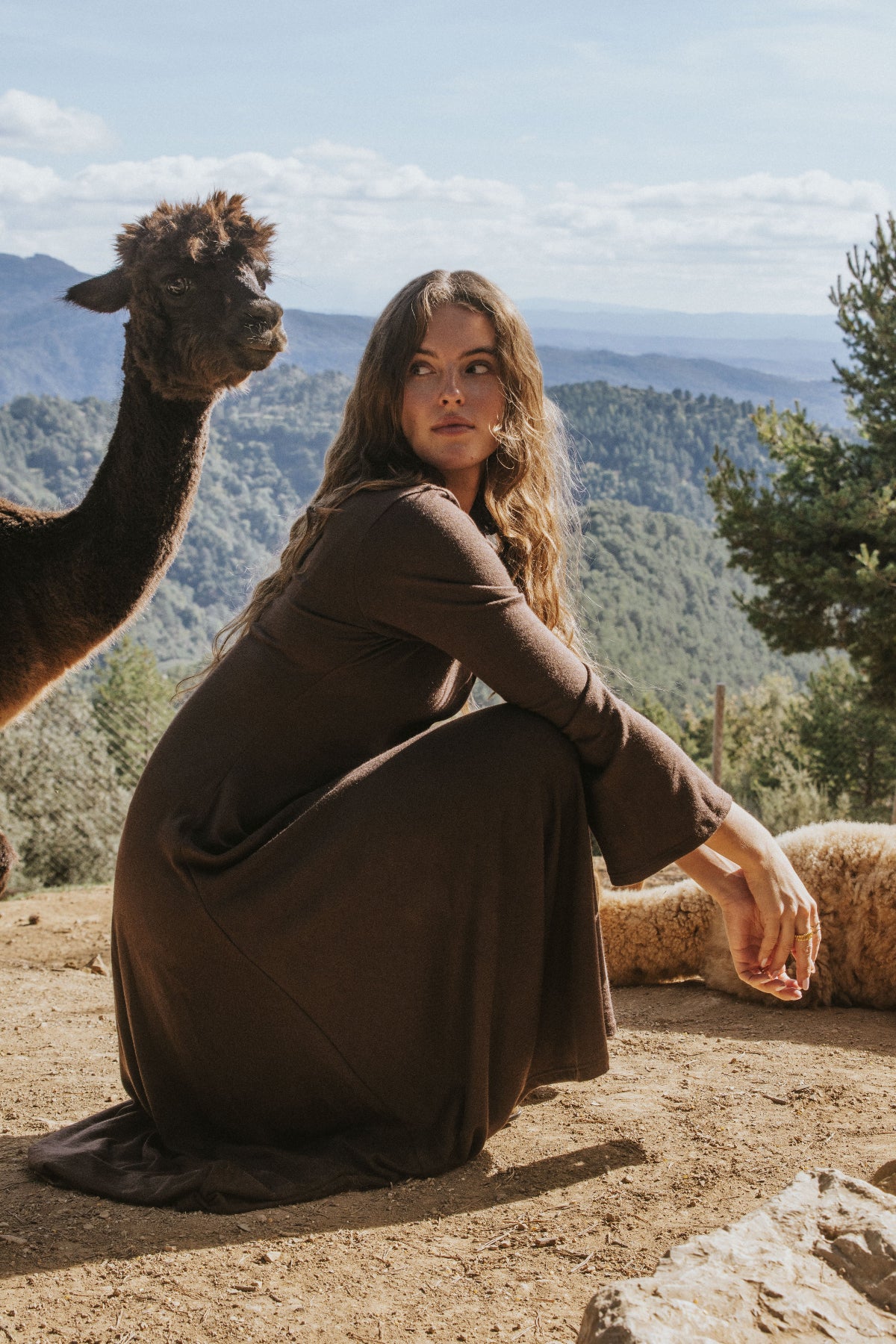 VESTIDO ISABELLA // MARRÓN - Image 7